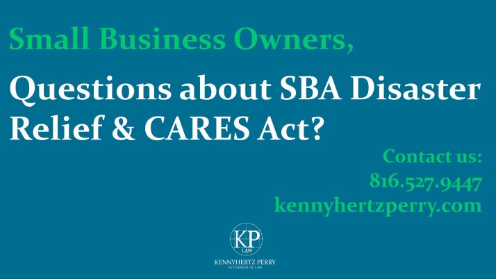 Small Business Relief Loans-CARES Act v. SBA Disaster Relief