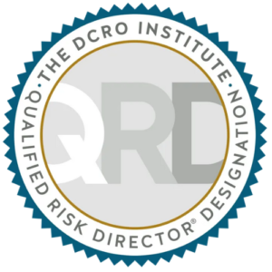 Qualified Risk Director Designation badge